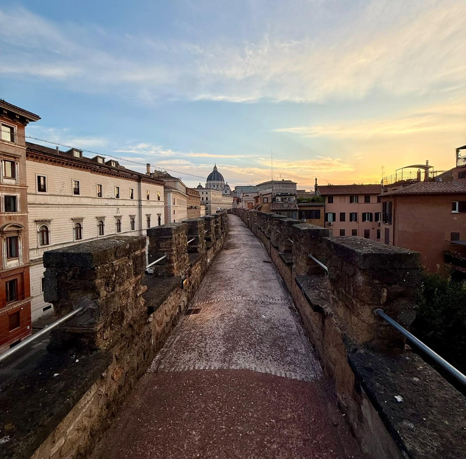 Passetto di Borgo fortified passage in Rome