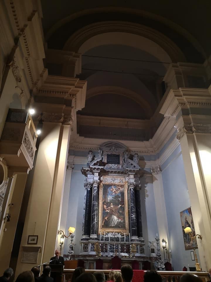 Historic pharmaceutical heritage at San Lorenzo in Miranda Rome