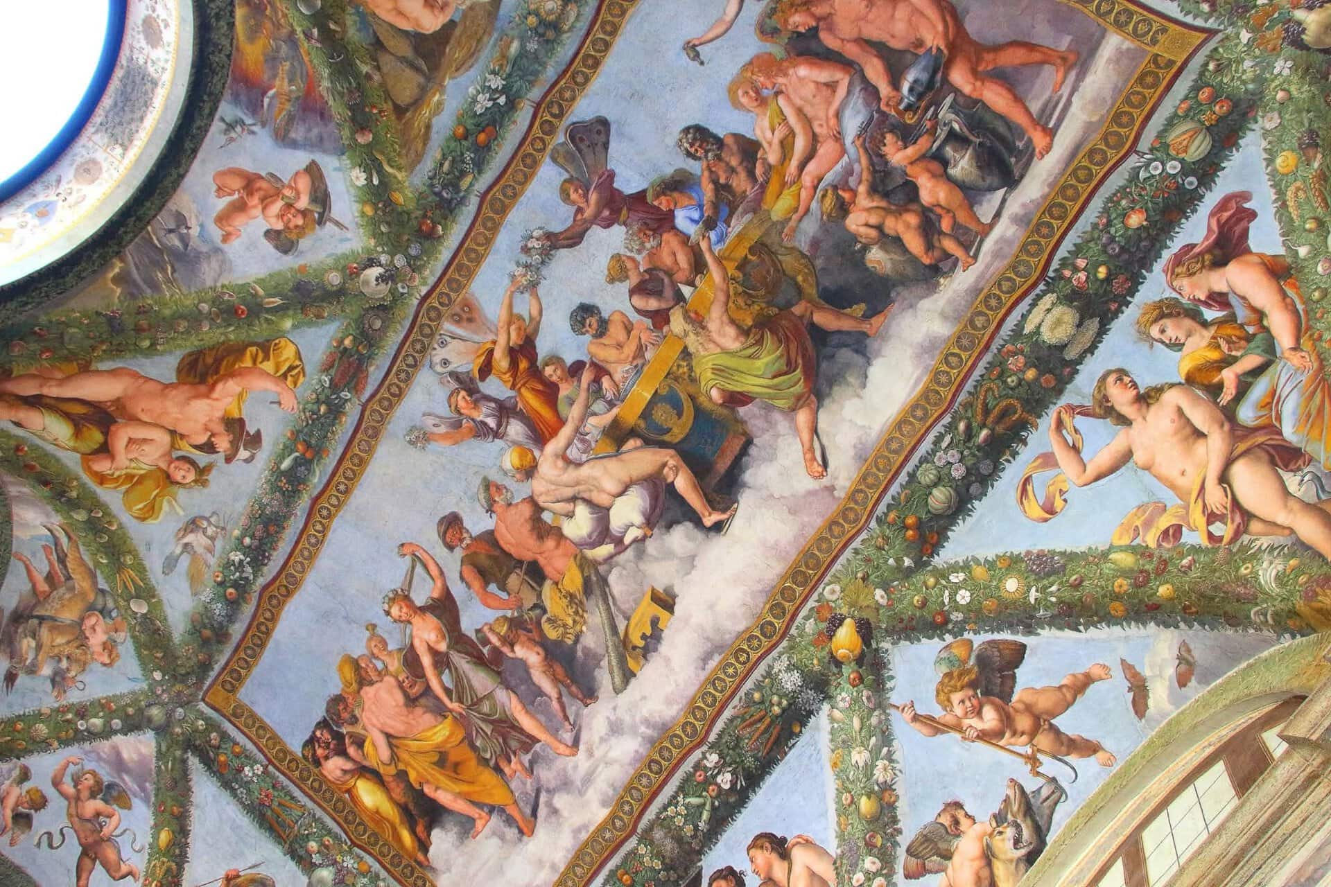 Art and architecture of Villa Farnesina in Rome