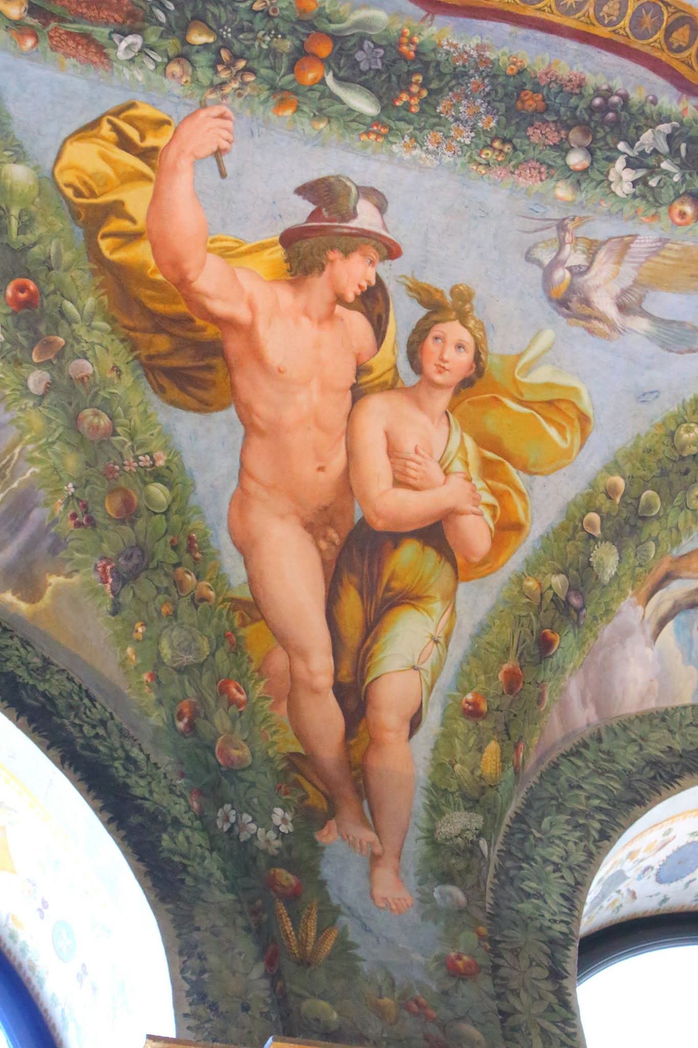 Villa Farnesina residence of Agostino Chigi in Rome