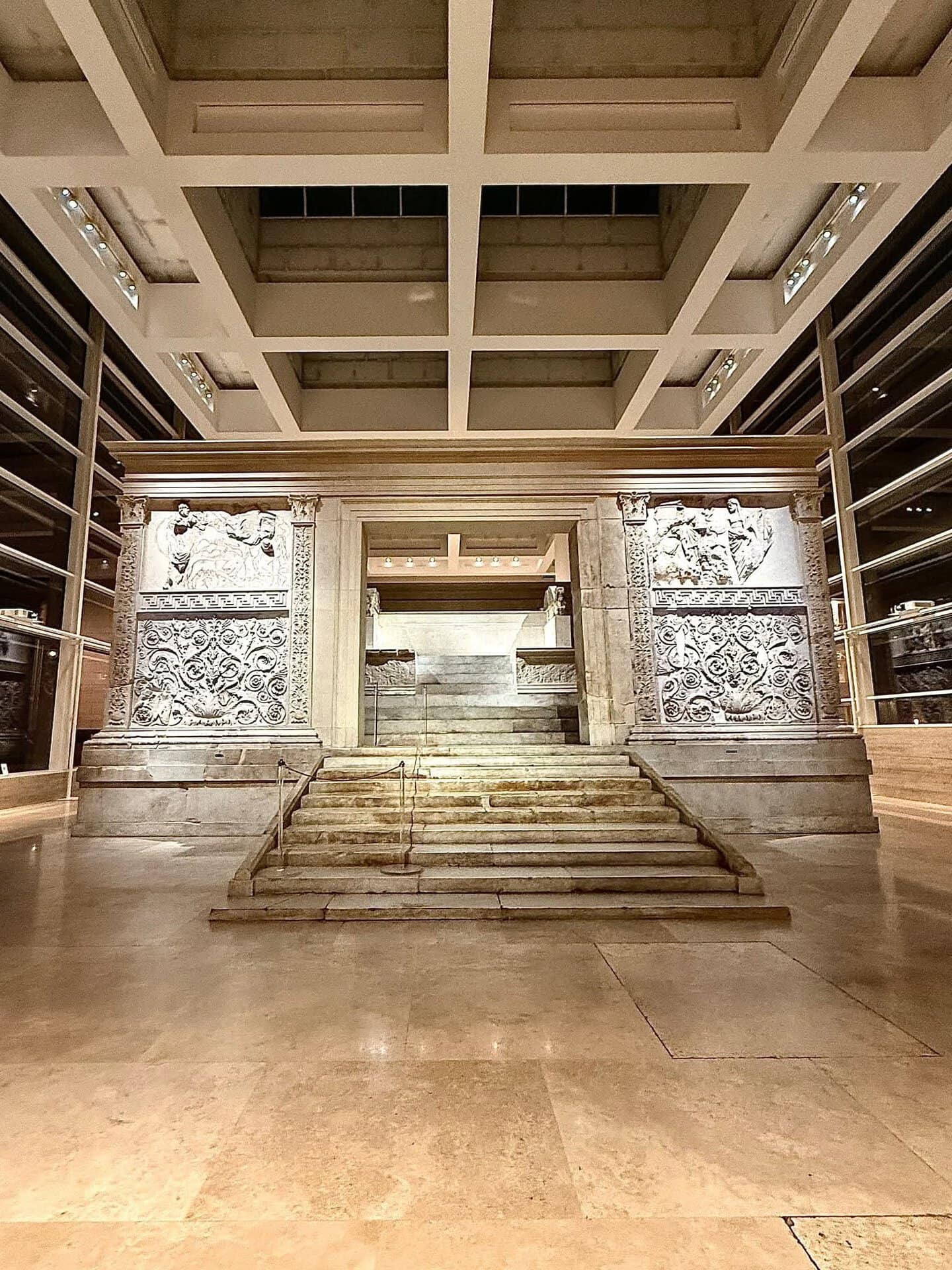 Details of the Ara Pacis in Rome