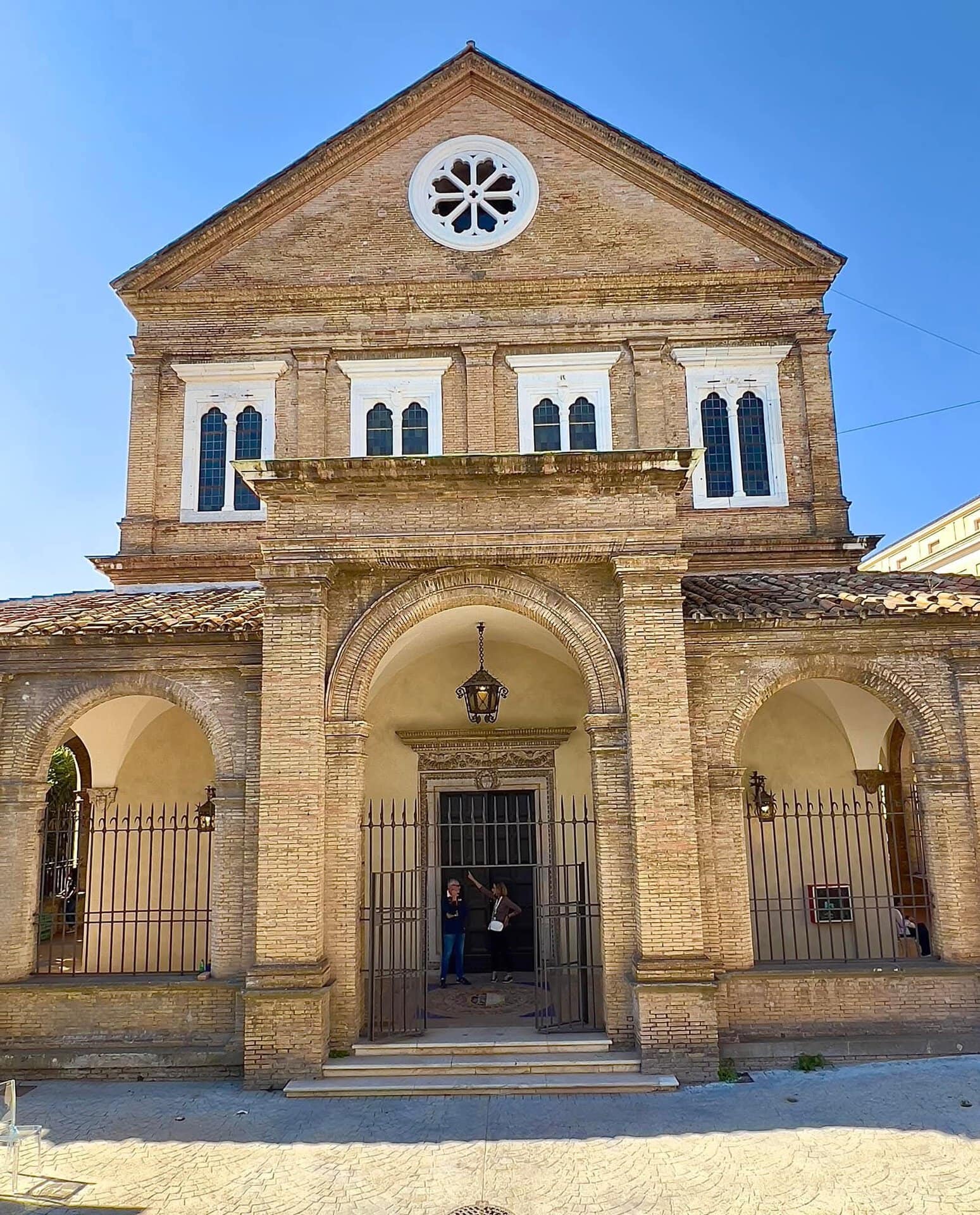 Historic interior of Santo Spirito in Sassia