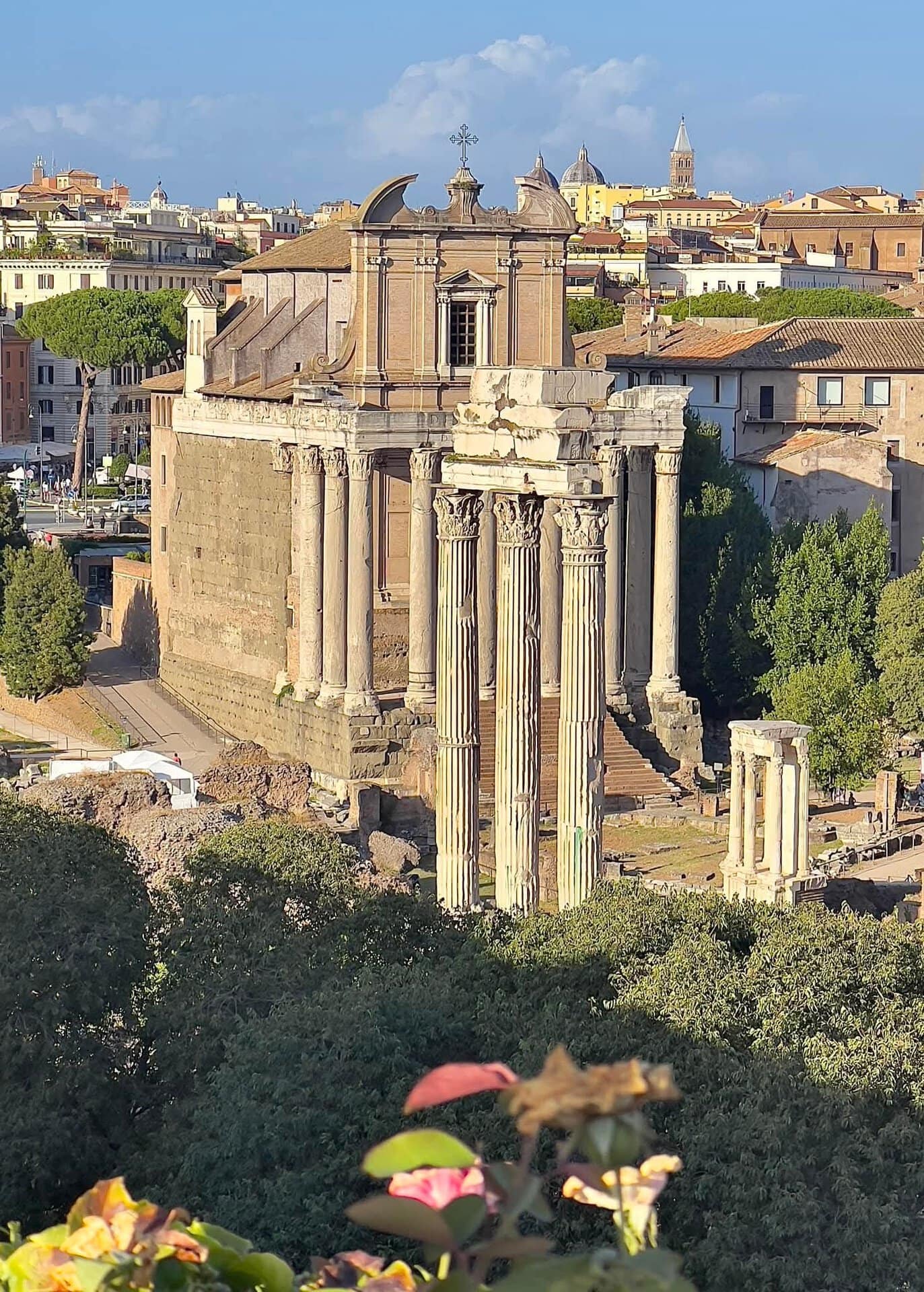 Roman Forum ruins and ancient monuments