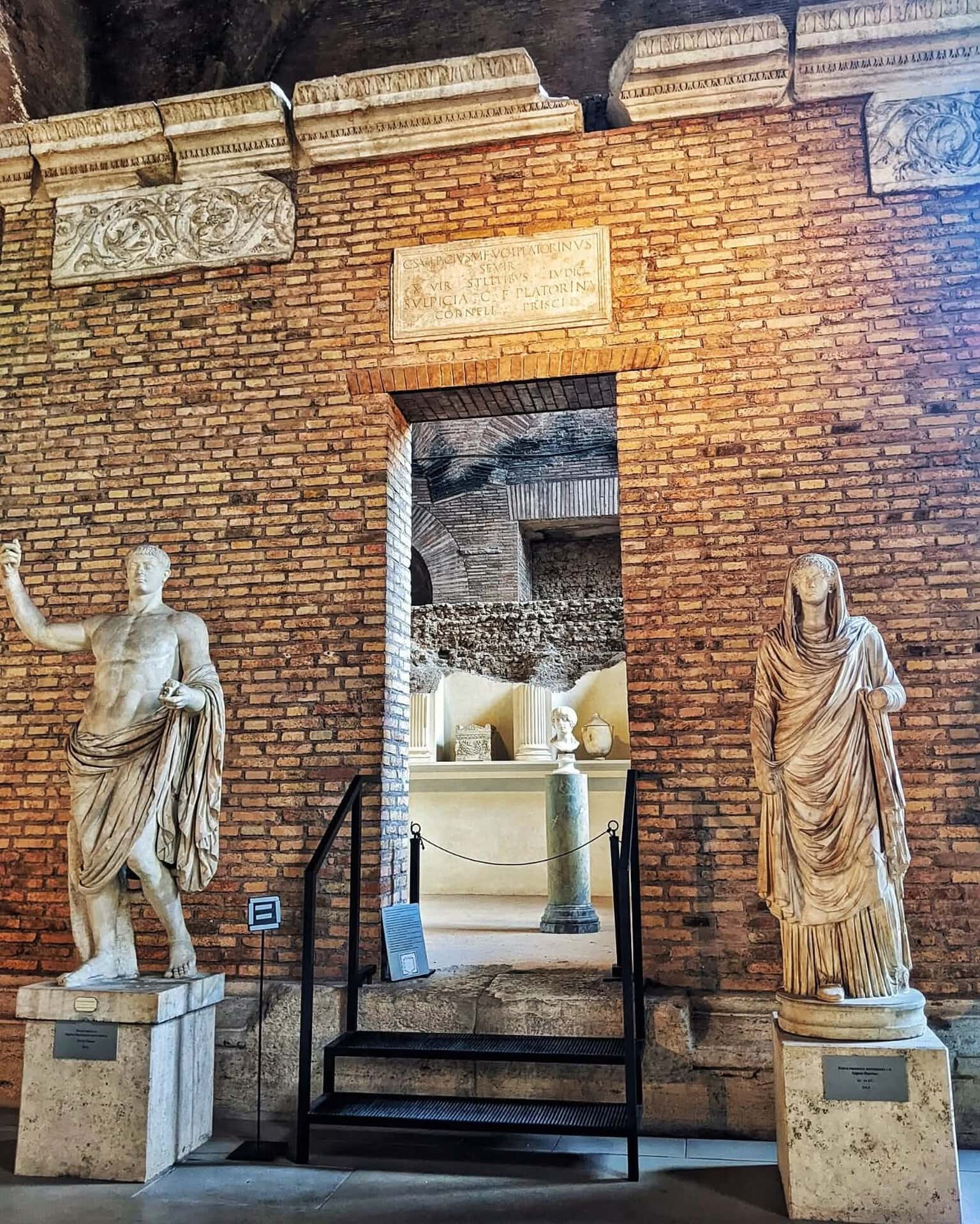 Monumental spaces of the Baths of Diocletian