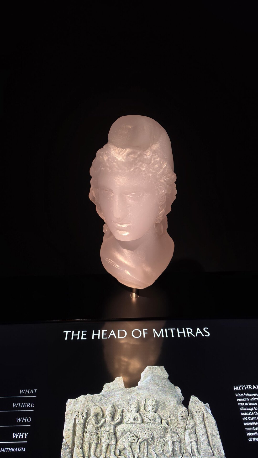 London Mithraeum photographed during the Rome Private Experience visit on 8 September 2026