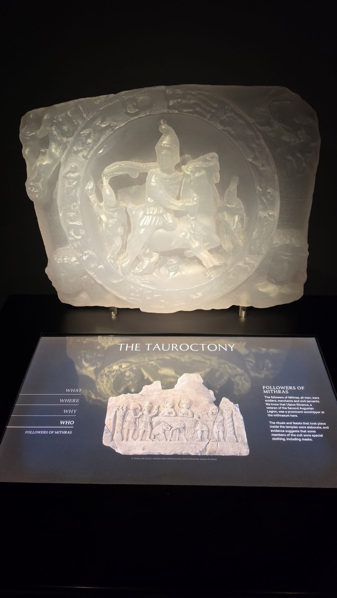 Mithraic remains documented for In Search of Mithras