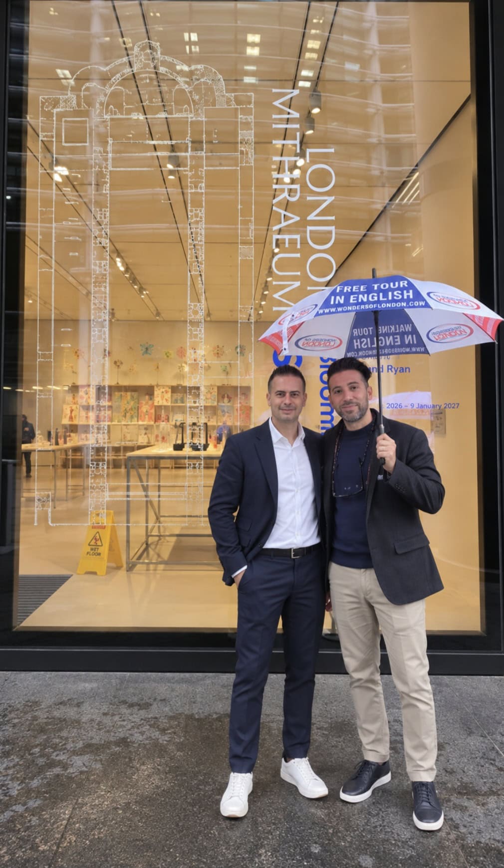 Rome Private Experience with Valerio from Wonders of London during the London Mithraeum visit, September 2026
